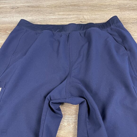 *FIGS Men's Cargo Scrub Pants Axim Technical Collection Size XXL Blue‎ - Picture 3 of 8